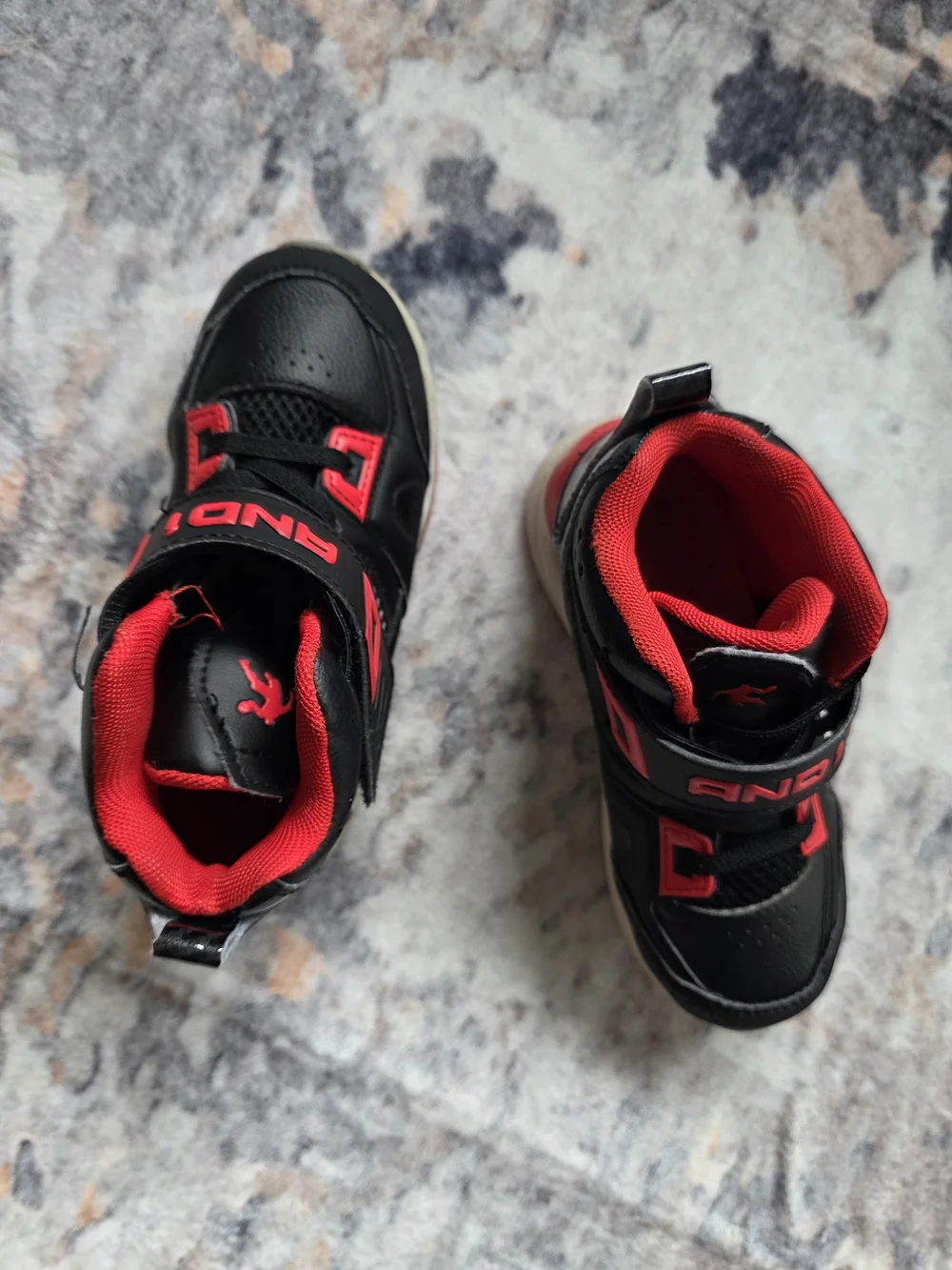 AND1 Kids High-Top Basketball Sneakers - Size 11 US